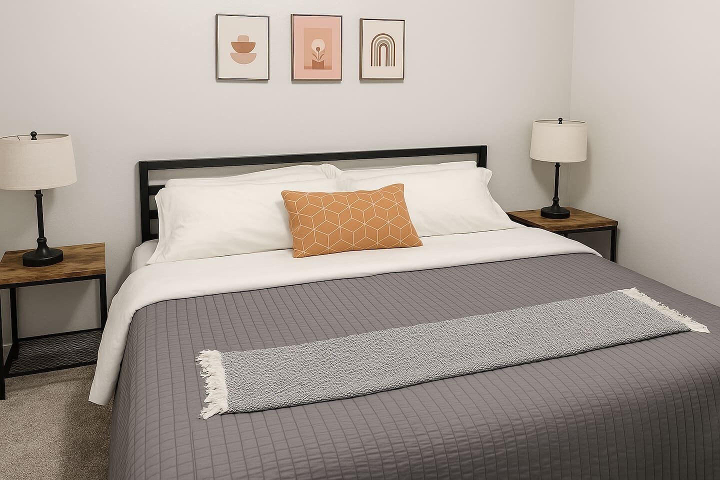 Desk, iron/ironing board, free WiFi, bed sheets