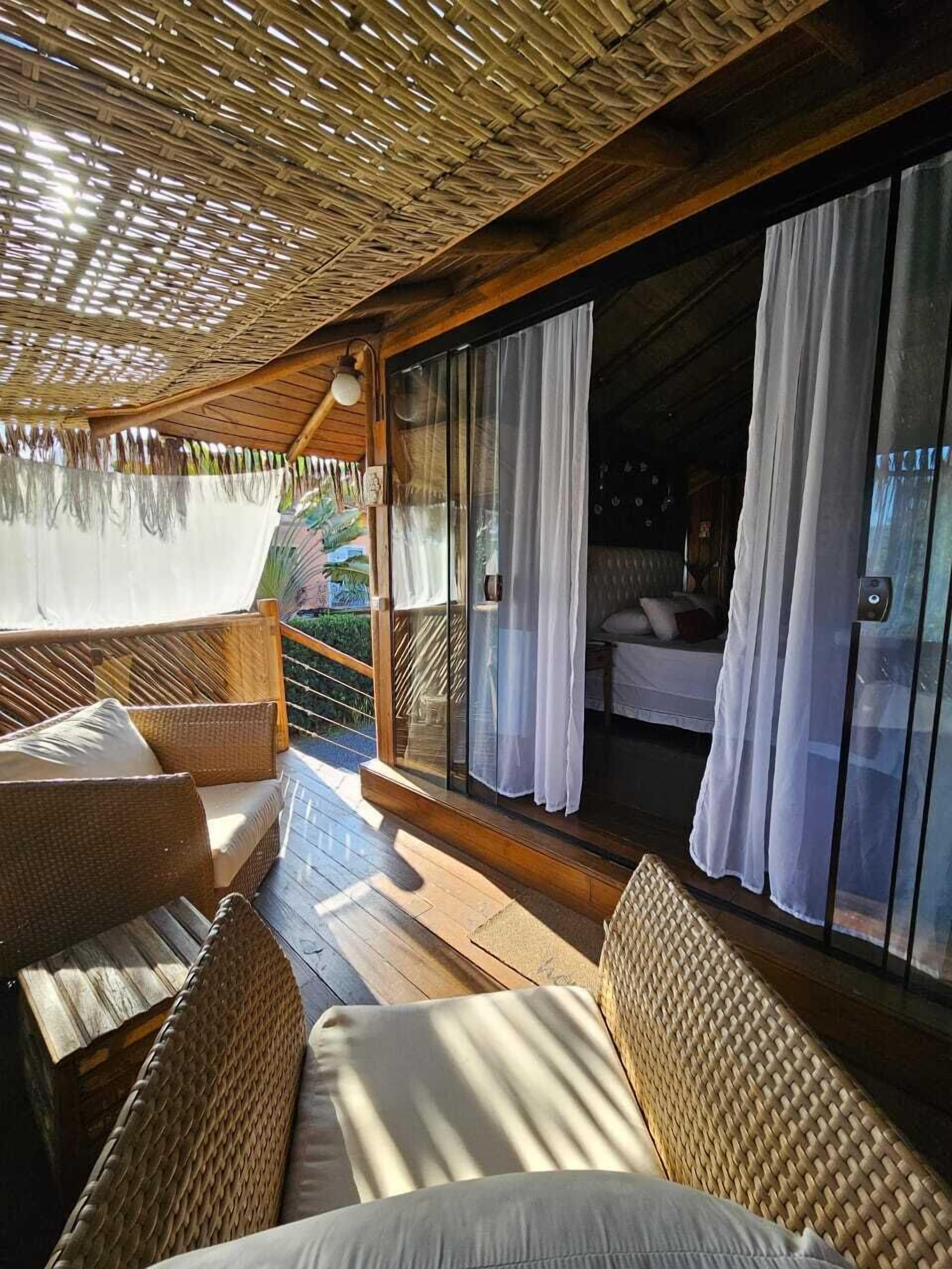 Deluxe Cabin | Terrace/patio