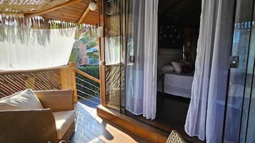 Cabaña Deluxe | Terraza o patio