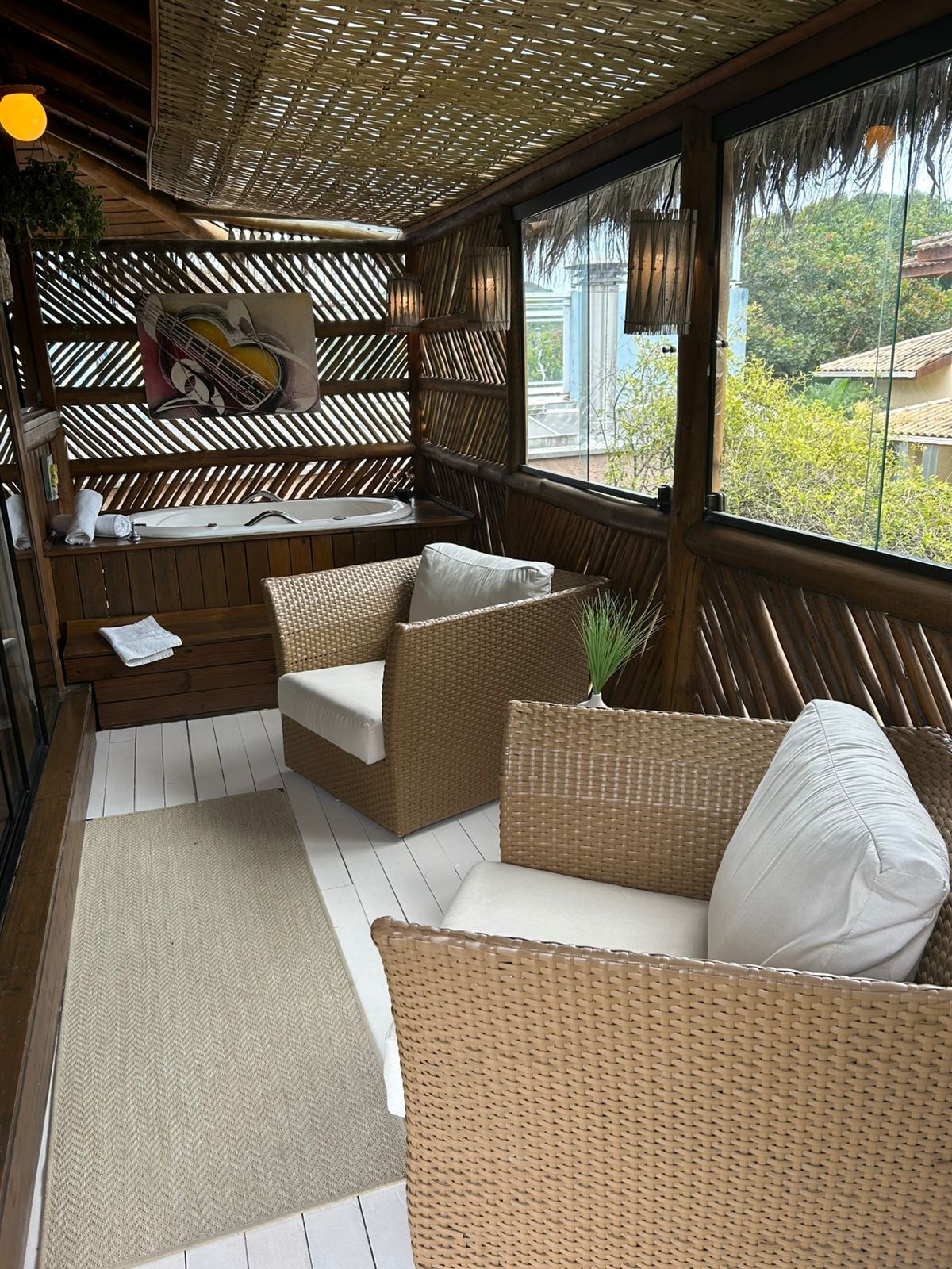 Deluxe Cabin | Terrace/patio