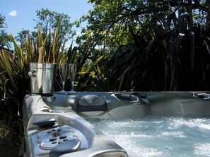 Outdoor spa tub - Burrows (Ottery St Mary)