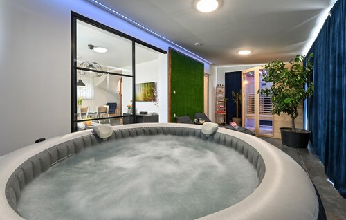 Beautiful home in Turcin with sauna