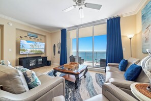 Smart TV, offices - Indigo West Oceanfront Condo | Resort Amenities | My Beach Getaways (Pensacola)