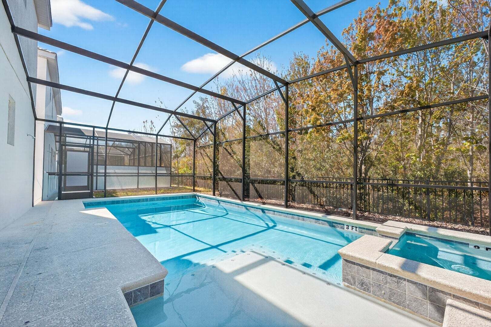 Piscine chauffée