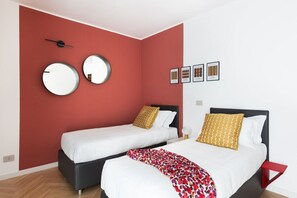 2 chambres, fer et planche à repasser, Wi-Fi, literie fournie