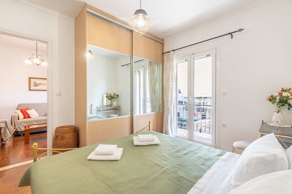 1 bedroom, iron/ironing board, free WiFi, bed sheets