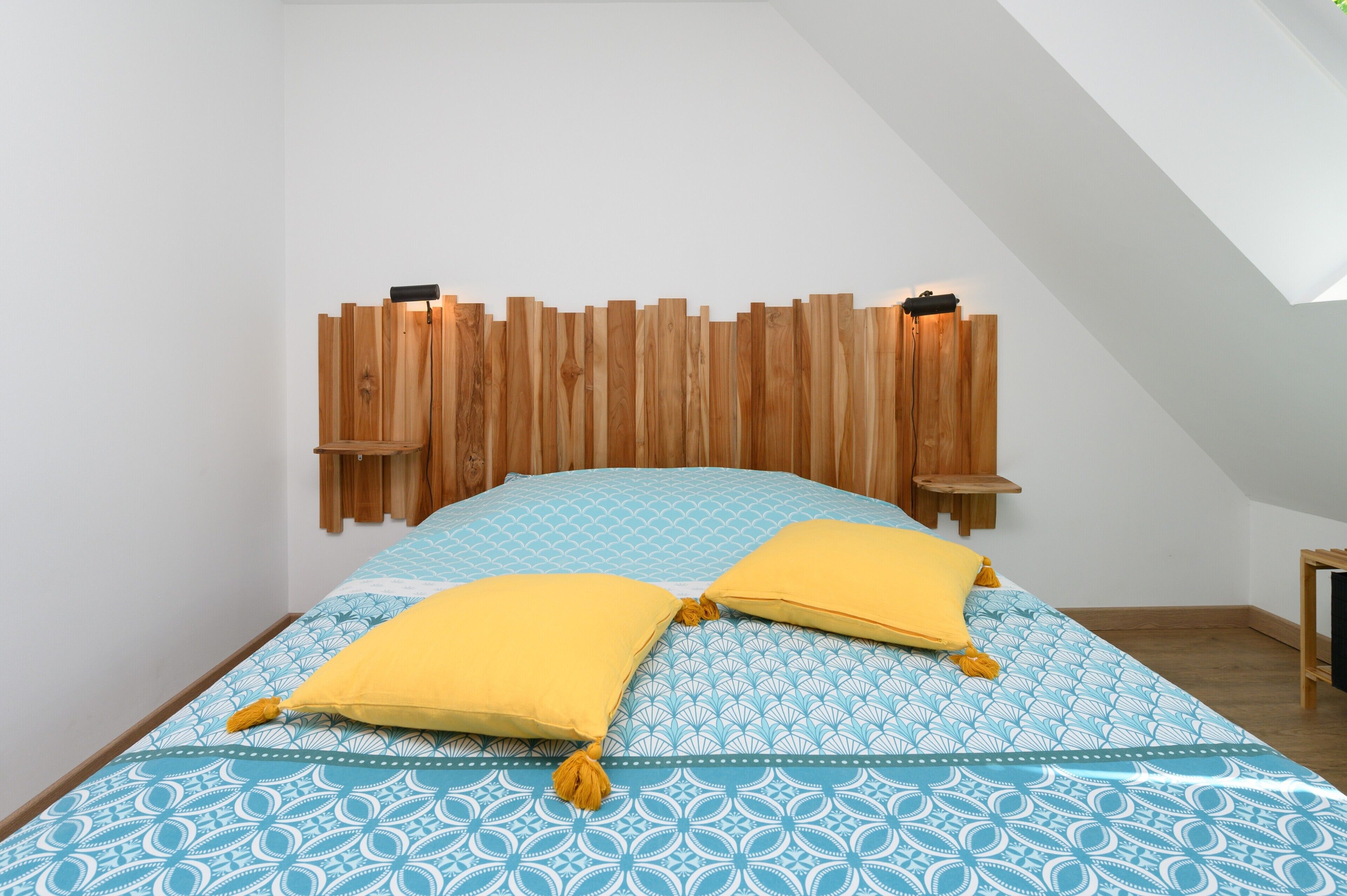 2 dormitorios, tabla de planchar con plancha, wifi gratis y ropa de cama