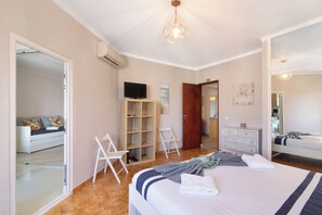 2 Schlafzimmer, Bügeleisen/Bügelbrett, kostenloses WLAN, Bettwäsche