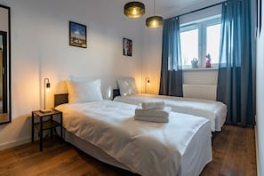 1 bedroom, iron/ironing board, WiFi, bed sheets - Nikiszowiec Chic Apartment (Katowice)