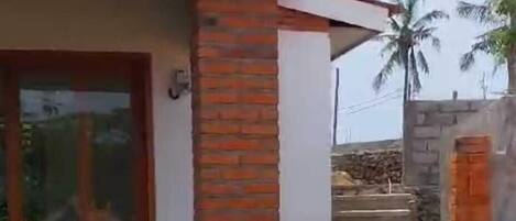 Majoituspaikan julkisivu