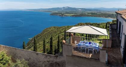 Sunset Populonia Home With Sea View, Ac, Wifi