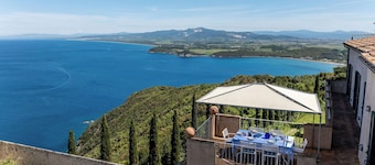 Sunset Populonia Home With Sea View, Ac, Wifi
