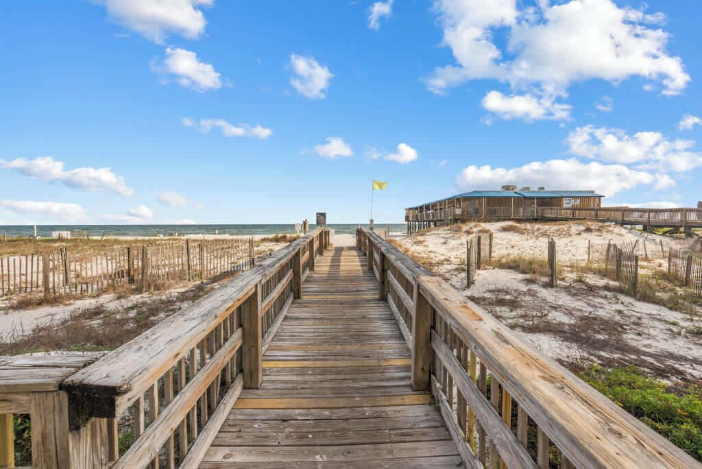 Accommodatie ligt op het strand