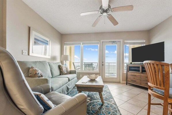 TV, DVD player - Boardwalk 584 by ALBVR - Incredible views, rates and location! (Gulf Shores)