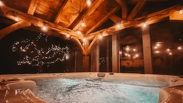 Idromassaggio all'aperto