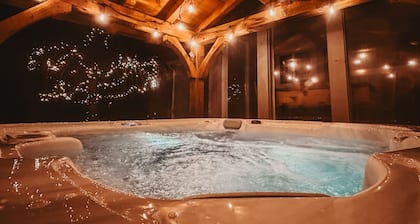 Cozy Cottage near Saratoga Springs with covered Hot Tub