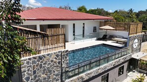 Voorkant van accommodatie