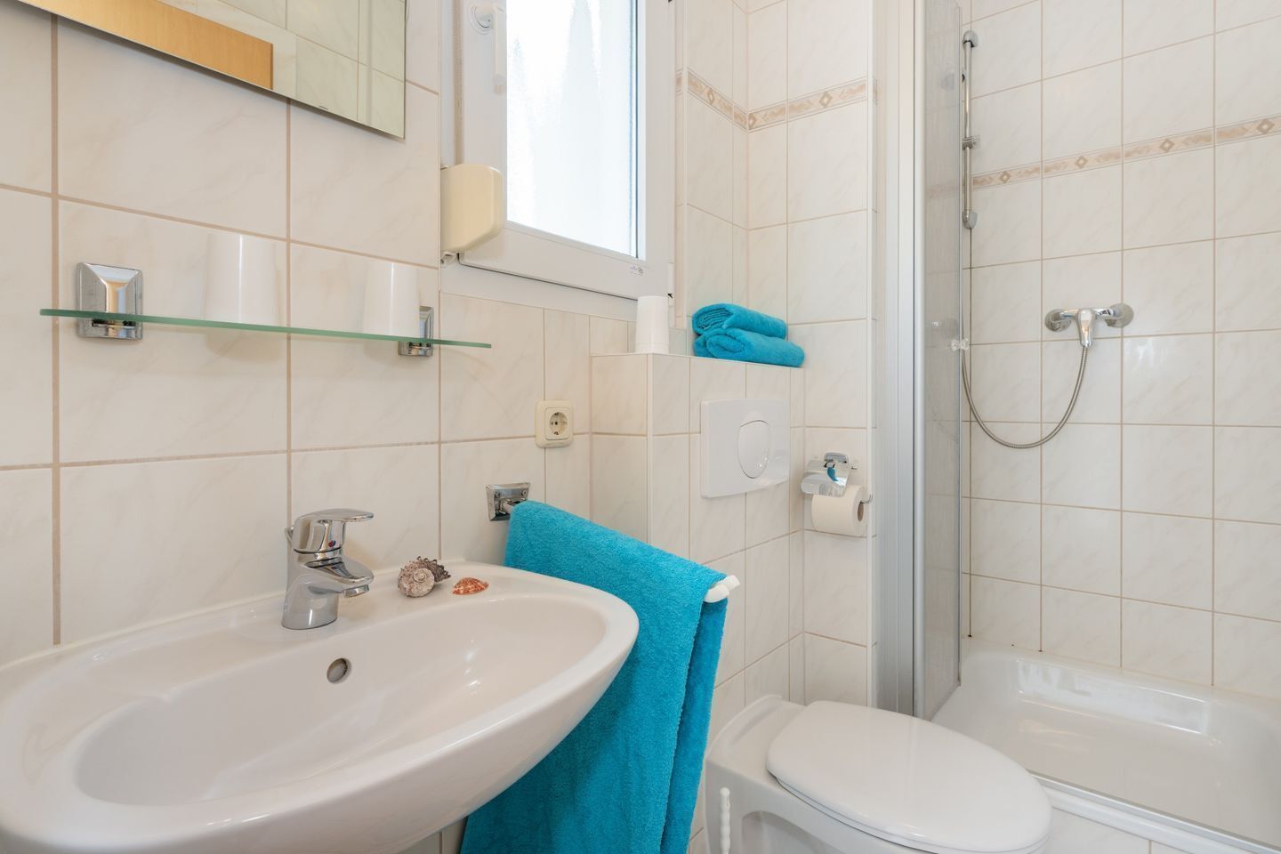 Dusche, Handtücher