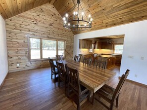 Dining - Curt's Cabin on Butternut (Butternut)