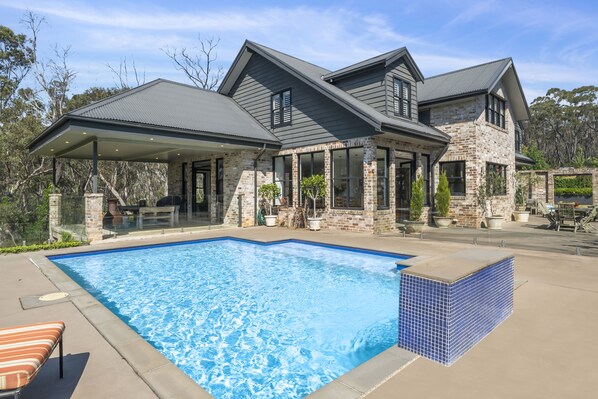 Alberca al aire libre 