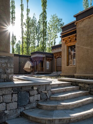 Fachada del alojamiento