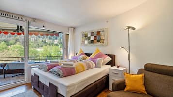 Strykjärn/strykbräda, gratis wi-fi och sängkläder