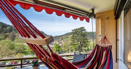 Studio 'Zentrale Ferienwohnung Mit Balkon' avec vue sur la montagne, balcon et Wi-Fi