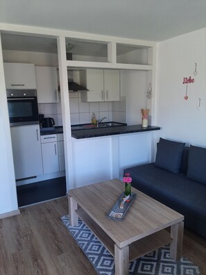 TV - Apartment 'Am Dorfweiher' with Private Terrace, Private Garden and Wi-Fi (Tettnang)