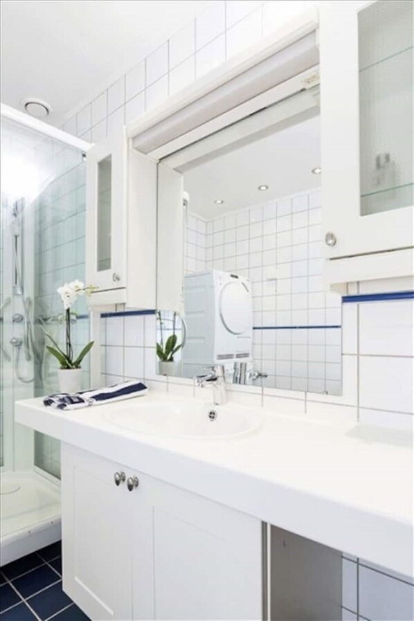 Amenidades de baño ecológicas, secadora de cabello, toallas, jabón 
