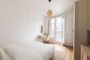 1 室のベッドルーム、アイロン / アイロン台、旅行用ベビーベッド、WiFi