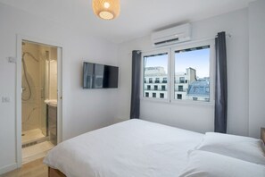 1 chambre, fer et planche à repasser, Wi-Fi, draps fournis