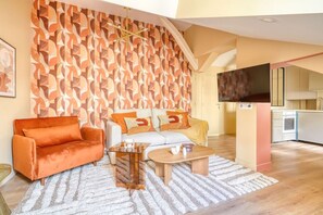 TV - 4D.Appart 4Pers 1 Chambre Commerce Paris 15 AC (Paris)