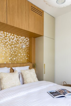 2 chambres, fer et planche à repasser, lit de bébé portatif, Wi-Fi