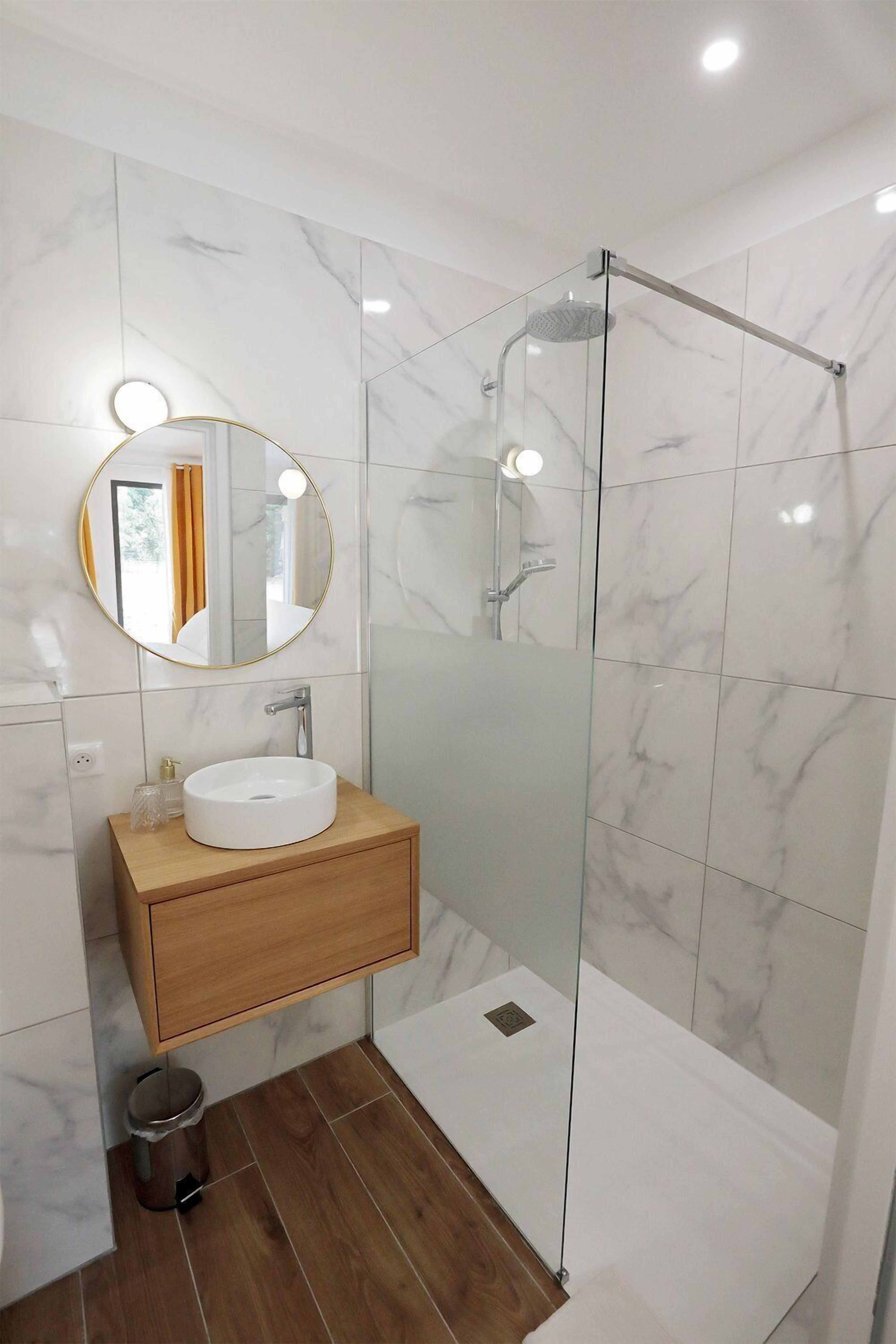 Comfort-Doppelzimmer, 1 Queen-Bett | Badezimmer