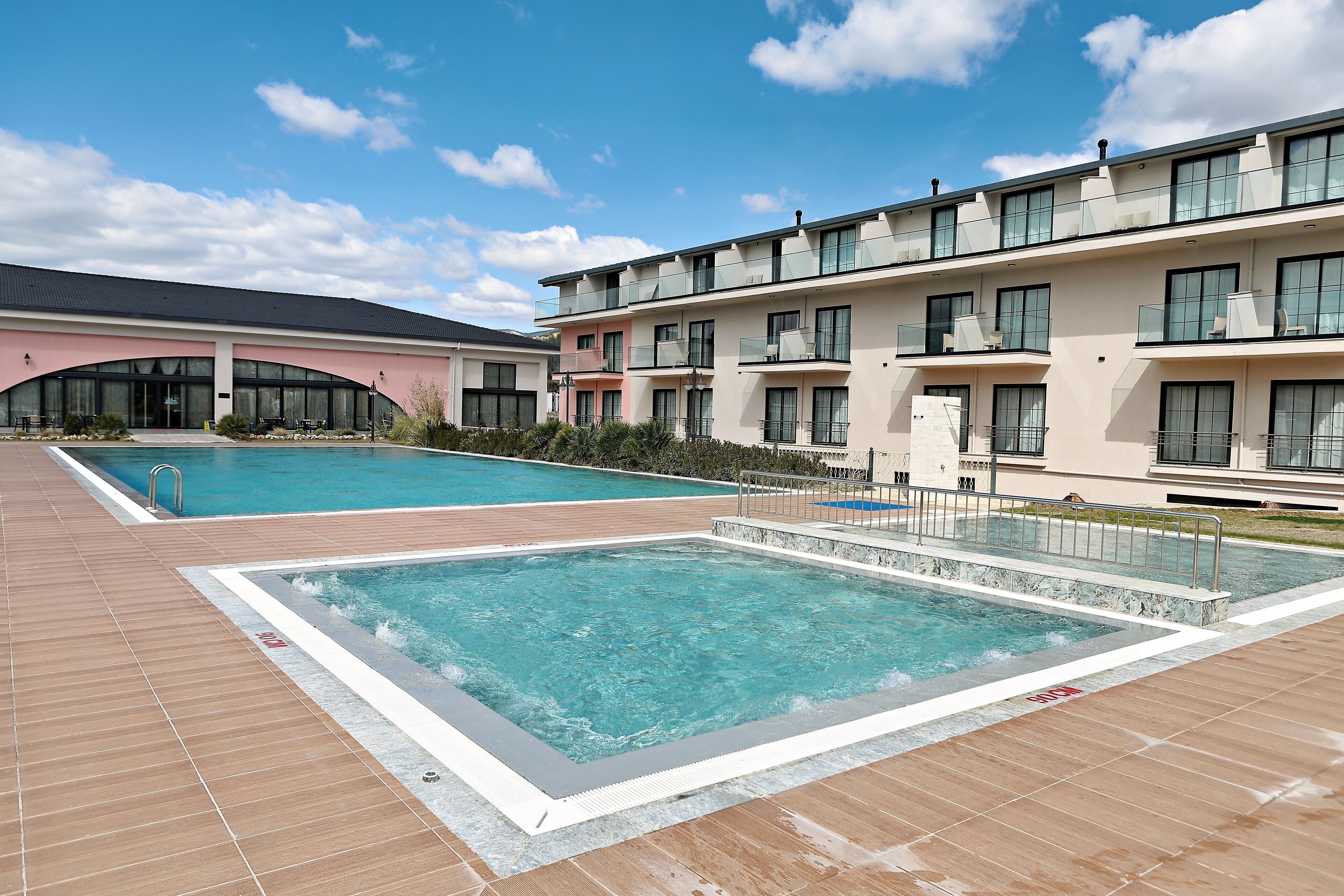 Indoor pool, outdoor pool