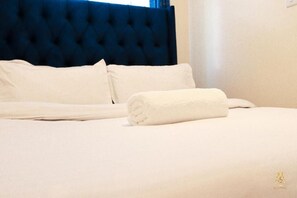 1 室のベッドルーム、WiFi、ベッドシーツ