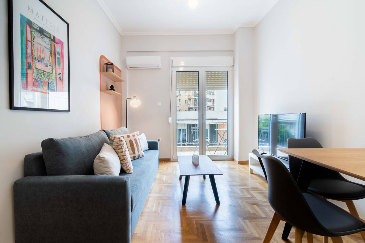 Comfort Apartment, 1 Bedroom, Kitchen | Living area