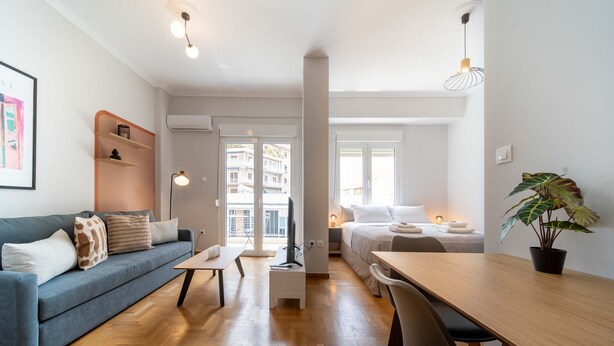 Apartament Comfort, 2 dormitoris, no fumadors, cuina | Sala d'estar
