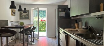 Mühlbachlodge, 110qm, 3 Schlafzimmer, Terasse