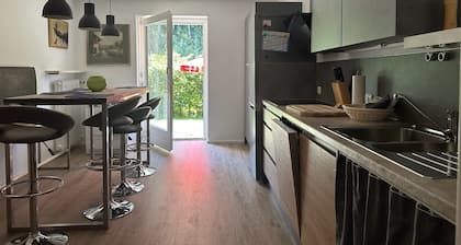 Mühlbachlodge, 110qm, 3 Schlafzimmer, Terasse