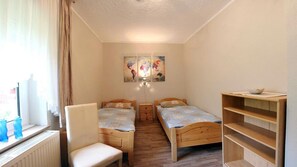 1 habitación, internet y ropa de cama 