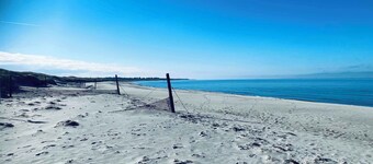 Cottage with 400 m to the water and the marina.