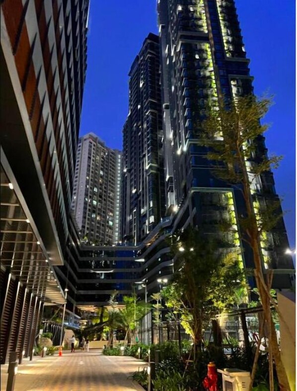 Majoituspaikan julkisivu