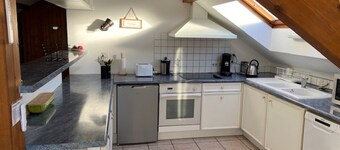 Bel appartement duplex, terrasse , 2 min du lac ,4pers