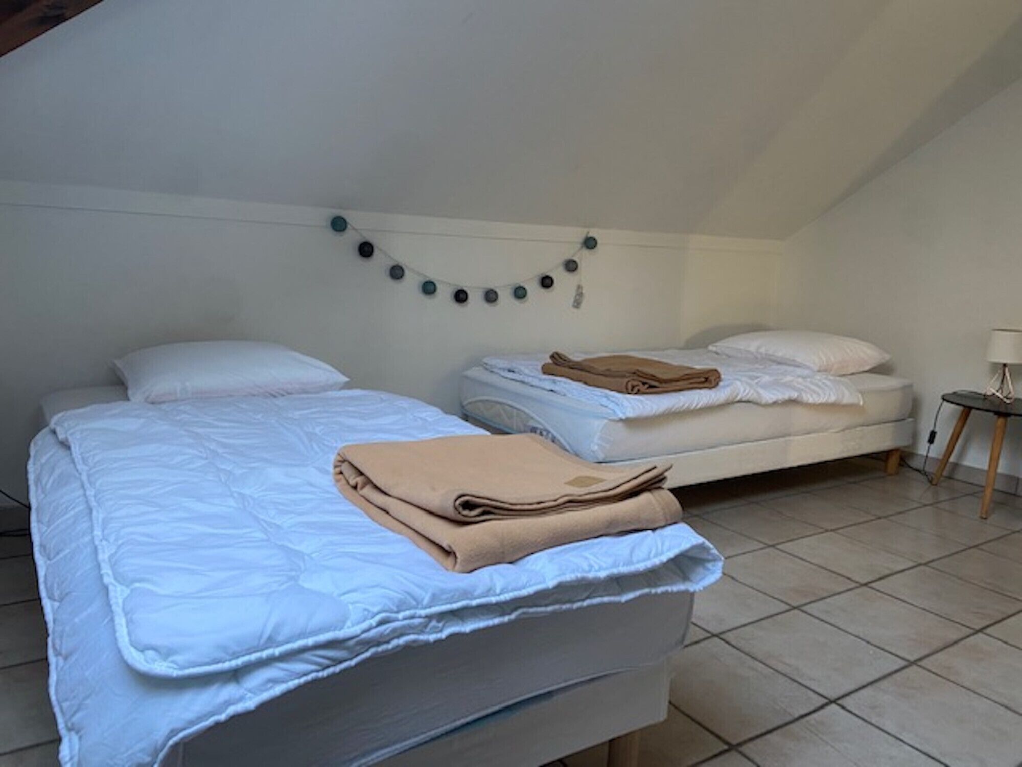 2 bedrooms, iron/ironing board, free WiFi, bed sheets