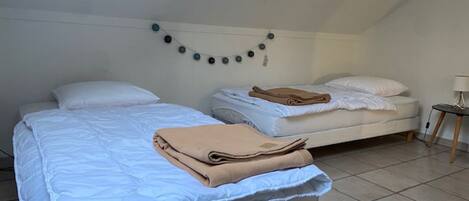 2 bedrooms, iron/ironing board, free WiFi, bed sheets
