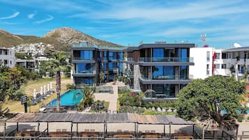 Façade de l’hébergement