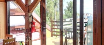 Beach front apartment in Leba with sauna