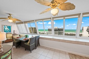 Dining - Condo with Beach Views and Private Beach Access! - Peppertree Penthouse #803 (Siesta Key)