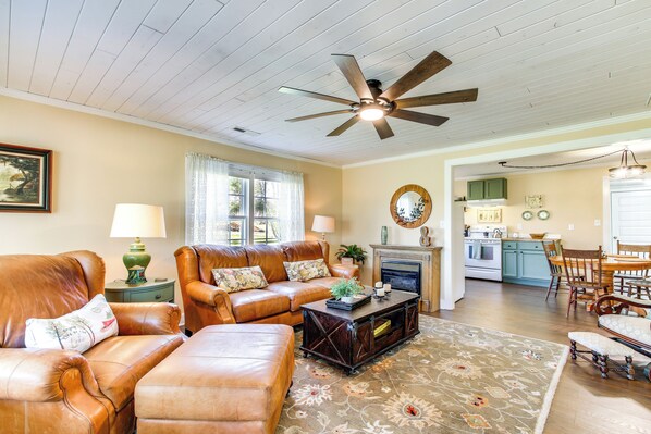 Fachada de la propiedad